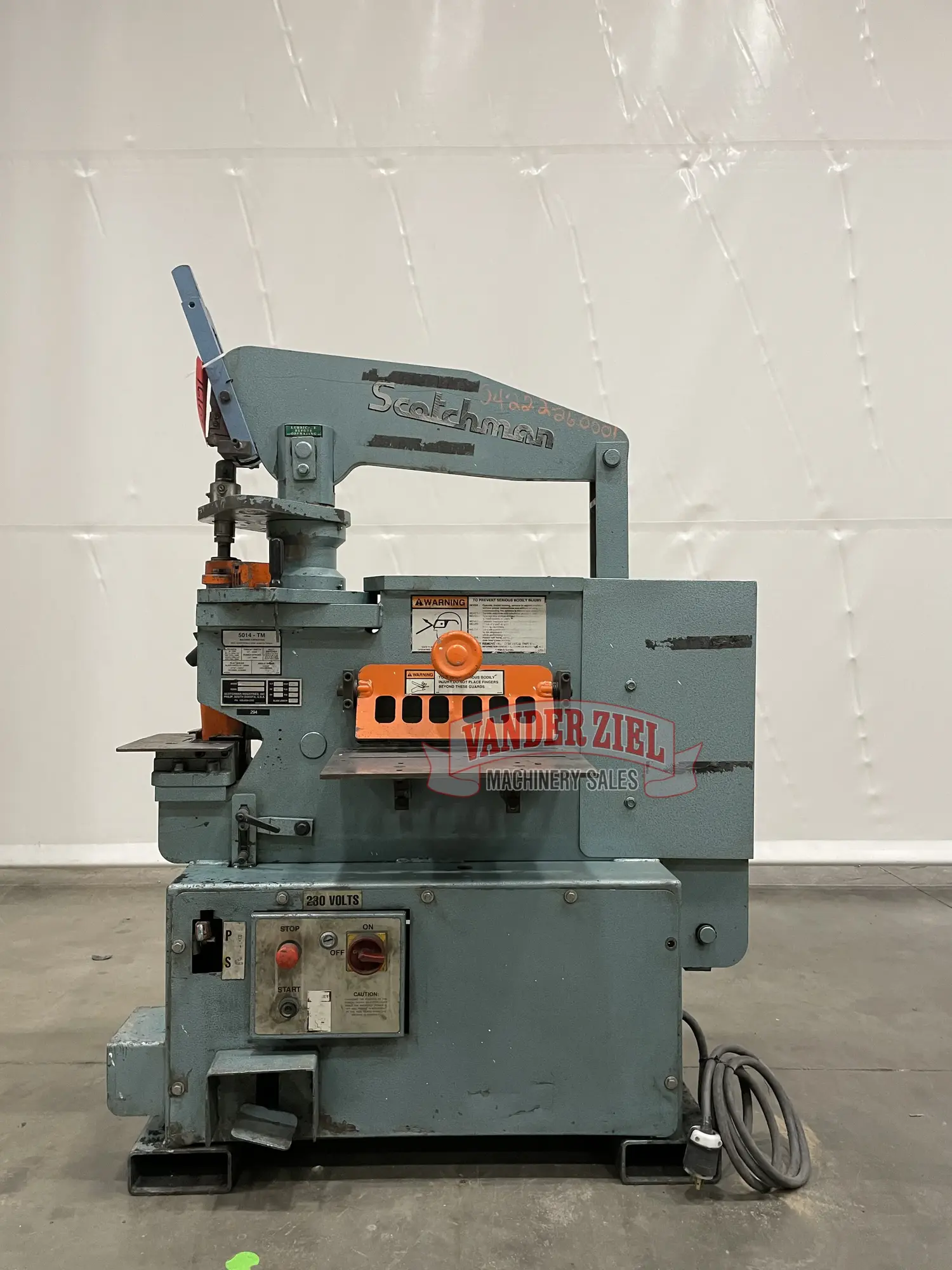 Used SCOTCHMAN 5014TM Ironworkers Michigan US | Vander Ziel Machinery Sales #480478