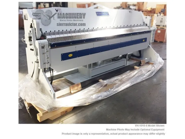 New | in-Stock BIRMINGHAM VH-1014-6 Box & Pan Brakes including Finger Florida US | Sierra Victor Machinery #261864