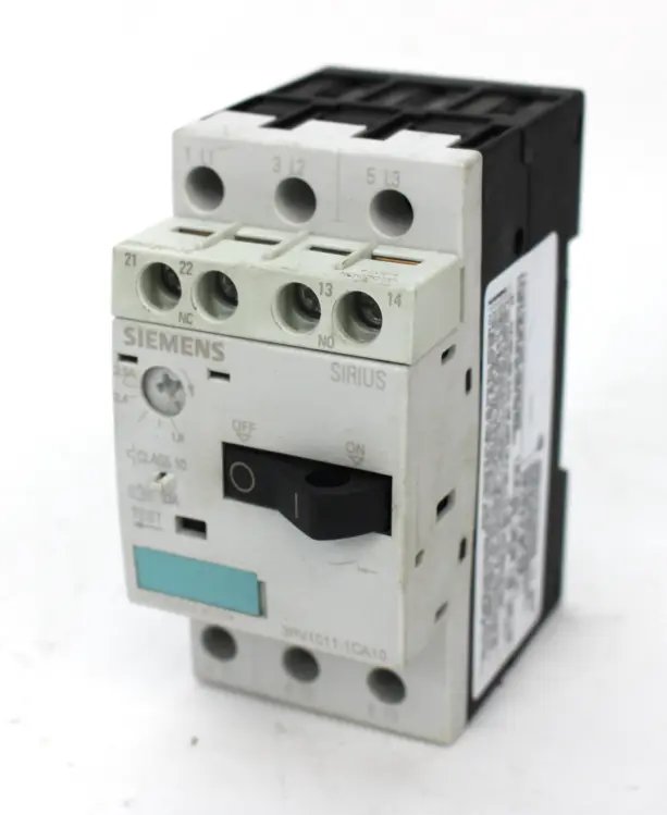 Used SIEMENS 3RV1011-1CA10 Motors (misc) | Industrial Parts R Us Inc. #359373