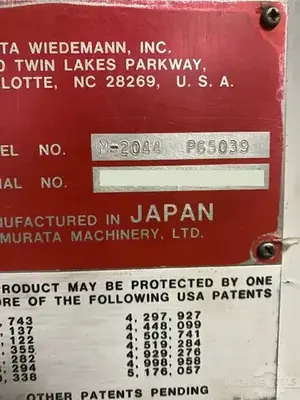USED 2002 MURATA MOTORUM 2044