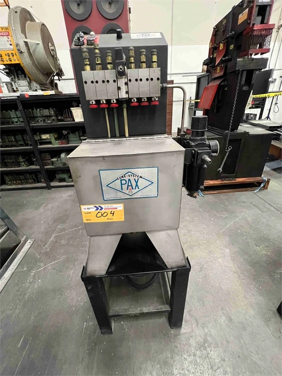 Used PAX 5-6 Lubrication Equipment California US | MachineryMax #1399178