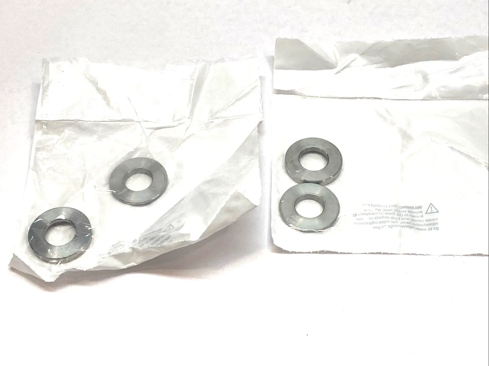NEW MCMASTER-CARR SPHERICAL WASHERS 5/8" 18-8 STAINLESS LOT 0F 2