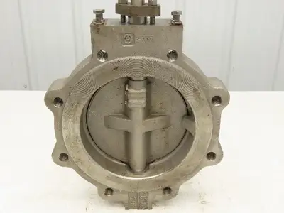 Jamesbury 8 815L 11 3600TT 316SS 8" Stainless Lug Butterfly Valve Wafer-Sphere