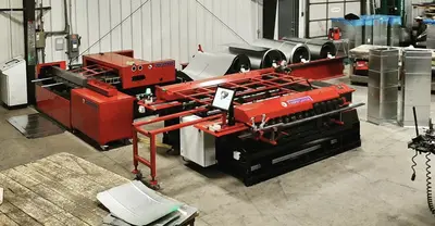 ACS Fabri-Flange HVAC Flanging System TDF Rollformer | THREE RIVERS MACHINERY (30)