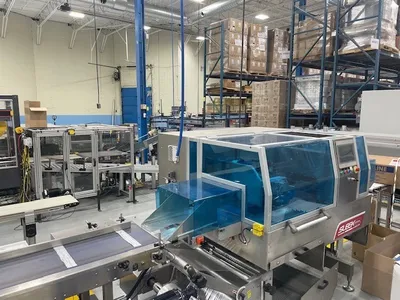 USED 1900 WEIGHPACK SLEEKWRAPPER I-65 INVERTED