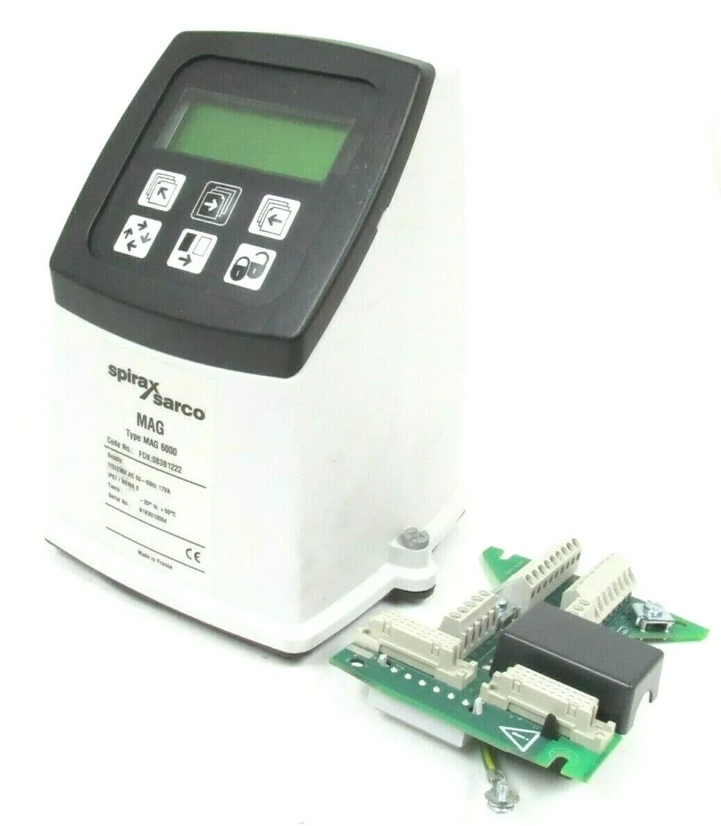 NEW SPIRAX SARCO MAG 6000 FDK-083B1222 FLOW METER TRANSMITTER MAG6000