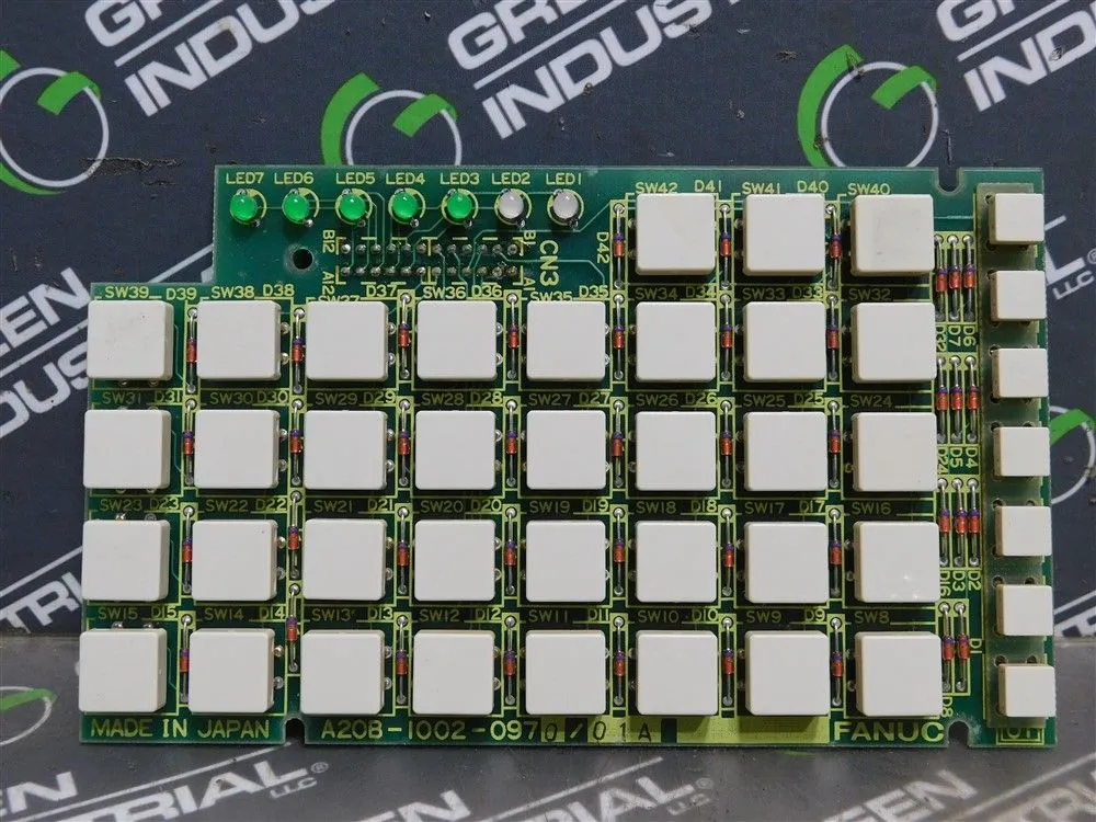Fanuc A20B-1002-0970/01A Keyboard Used