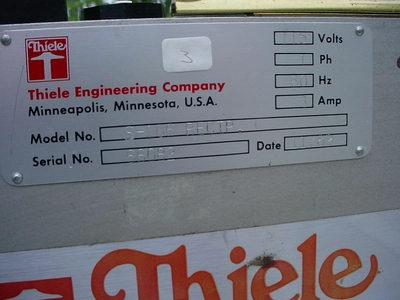 USED THIELE AUTOMATIC PLACER AUTOMATIC PLACER