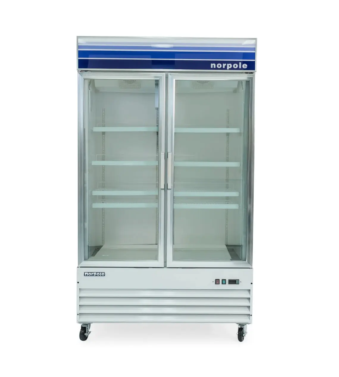 Magic Chef 45 CU. FT. FROST FREE COMMERCIAL UPRIGHT MERCHANDISER FREEZER IN WHITE