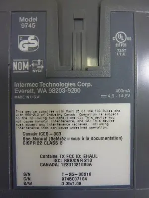 USED INTERMEC 9745