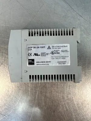 Sola SDP 06-24-100T Power Supply 115/230VAC 0.4/0.25A (4c-39)