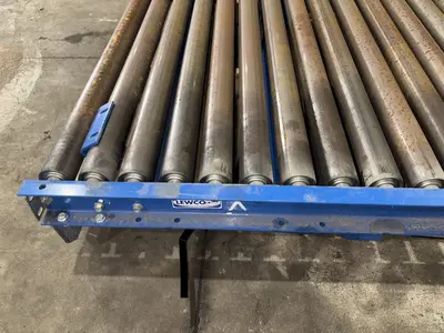 48" X 96" LEWCO ROLLER CONVEYOR: STOCK #23307