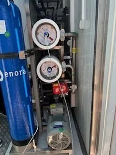 New | in-Stock 2024 ENORA, PLEUGER, HOSE & REEL 24 m3/day Reverse Osmosis Equipment GB | Perry Equipment #1293833