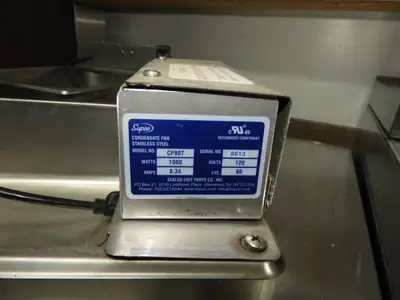 Used Supco Used Supco CP8077-1/2 qt. Condensate Drain Pan (120V, 1000W, 8.34A) Evaporators Illinois US | Falcon Restaurant Supply #1376576