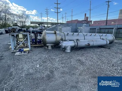 USED Votator 158 Sq Ft Votator Wiped Film Evaporator, 304 S/S