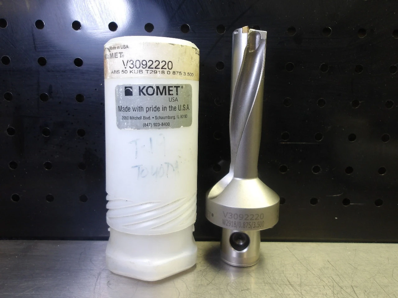 Komet ABS50 KUB 0.875" Coolant Thru Indexable Drill V3092220 (LOC3538A)