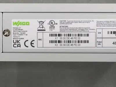 NEW WAGO 752-9401