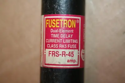 USED FUSETRON FRS-R-45
