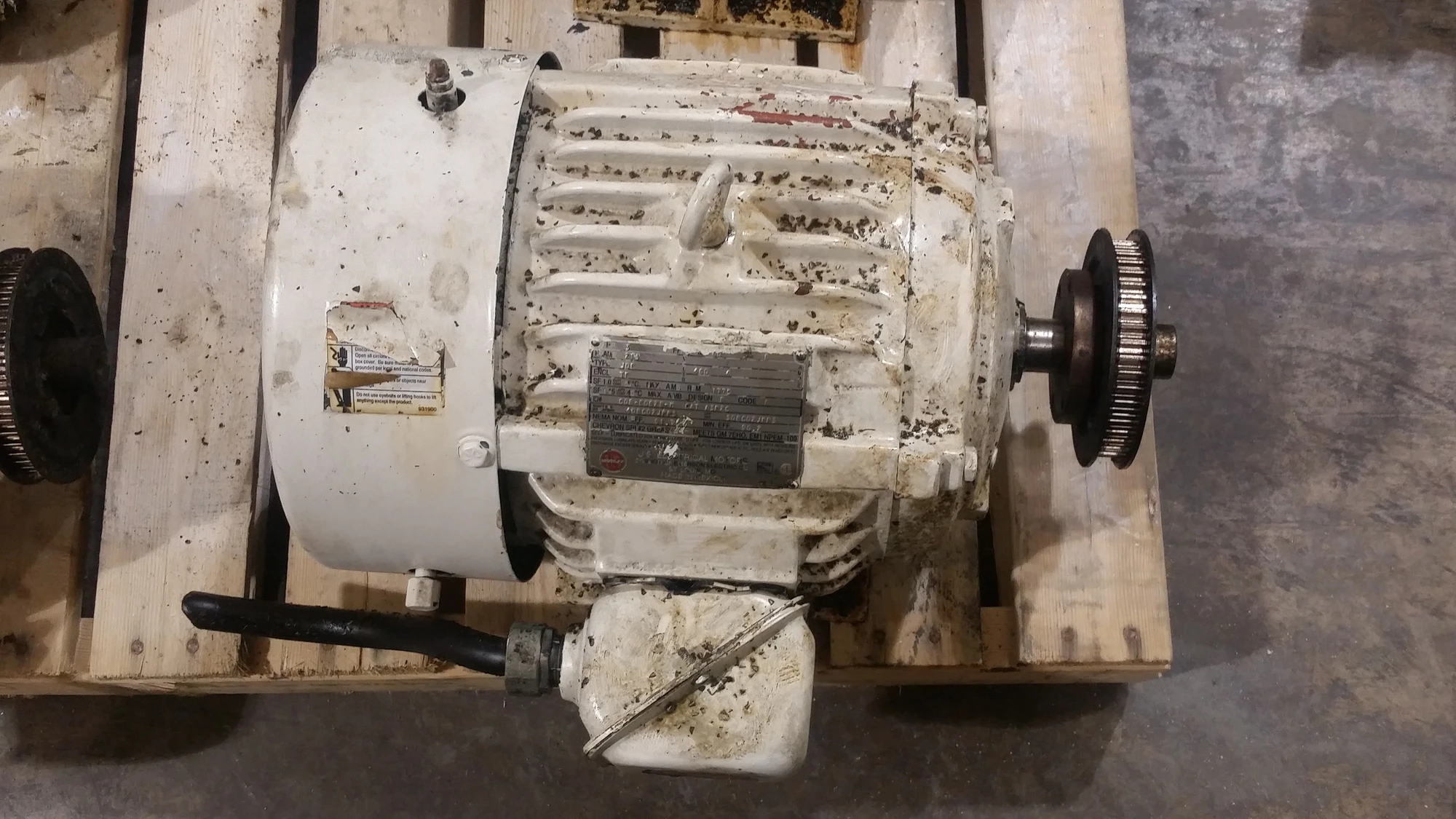 US Motors Motor 3HP; 1775RPM; 460V; Frame: 213 C08-E062B-M