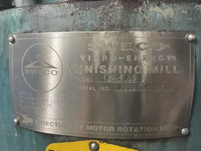 Used SWECO FM-1.2C Vibratory Machines California US | Wheeler Machinery Sales #1321619