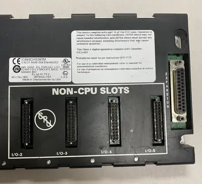 Used GE FANUC GE FANUC IC693CHS397M Industrial Controls | Surplus Asset Holdings #1221058