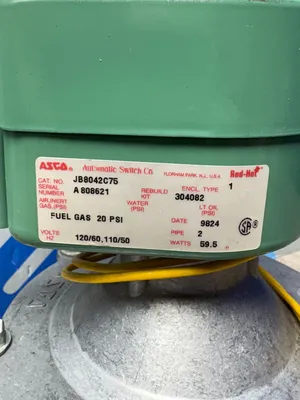 ASCO REDHAT JB8042C75 Other Valves & Manifolds | ESS Industrial Equipment Sales (3)