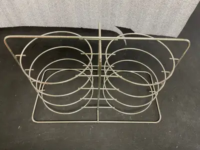 Used Falcon Restaurant Supply Used Chrome Plated 8 Pie Plate Caddy Cooling Rack Display Food Storage & Transportation Illinois US | Falcon Restaurant Supply #1375926
