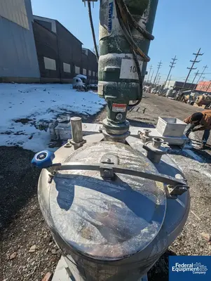 USED Custom Metalcraft 115 Gal Custom Metalcraft Mix Tank, S/S