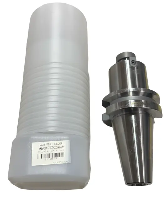 RapidHold BT50 x FMA1 Shell Mill Holder 1/4" x 4" G6.3 Balanced