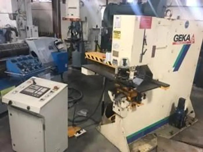 Used GEKA P.U.M.A 110/E-500 Ironworkers Arkansas US | SMF MACHINE TOOLS #300206