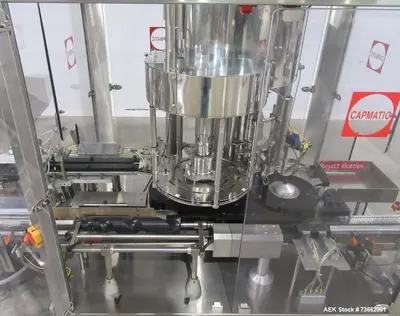 Used CAPMATIC VERIFILL Liquid & Paste Complete Packaging Lines Illinois US | Aaron Equipment #1130451