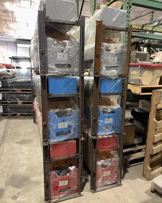 SDLANCH 10,000 Pound Two-Post Lift Car Hoist (IRTPL) - gray