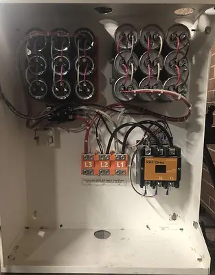 USED PHOENIX 40 HP, 208-230/460, 3-PHASE ROTARY PHASE CONVERTER