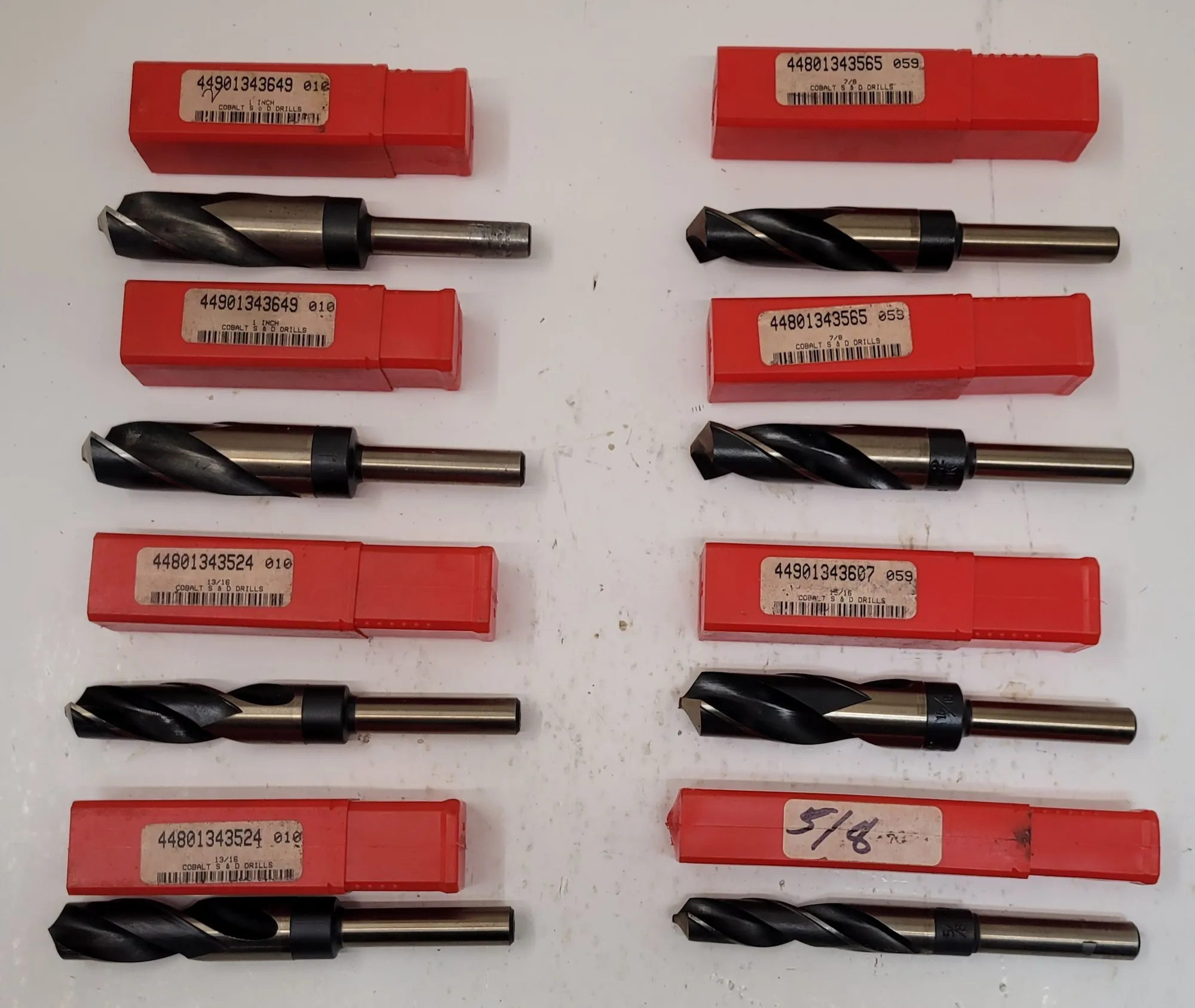 USED Cobalt S&D Drills