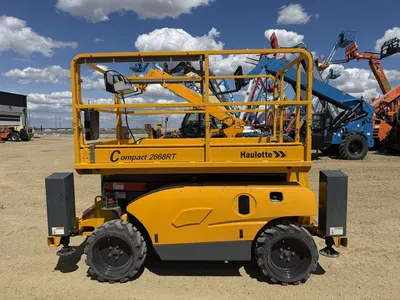 Used 2025 HAULOTTE 2668RT ROUGH TERRAIN SCISSOR LIFT Scissor Lifters Alberta CA | Adcock Equipment #1418016