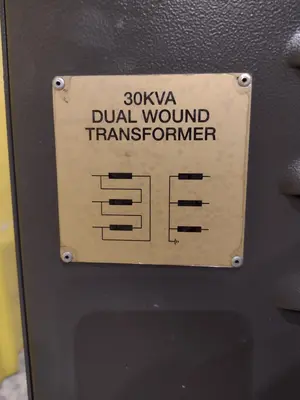 30 KVA ELECTRICAL TRANSFORMER: YOBRO #25183