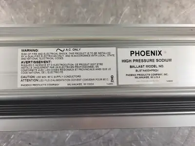 USED PHEONIX BLSTA400HPSQV