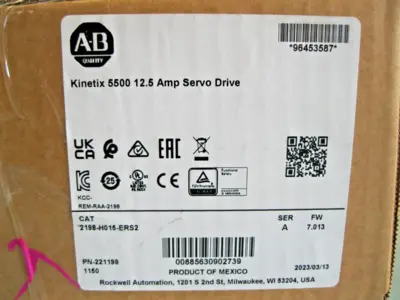NEW Allen Bradley 2198-H015-ERS2