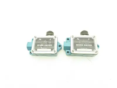 Micro Switch BAF1-2RN-RH Limit Switch Top Plunger Actuator Lot of 2