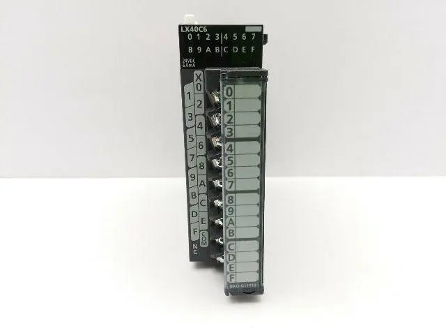 Mitsubishi LX40C6 Melsec L Input Unit 24VDC 6.0mA