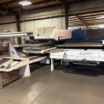 2012 TRUMPF TRUMATIC 7000 PUNCHES, TURRET, N/C & CNC | Machinery Resources International (3)