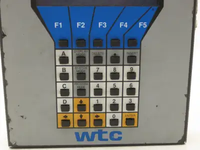 Welding Technology WTC 937-1009 DEP 105s Data Entry Panel 105s Teach Pendant