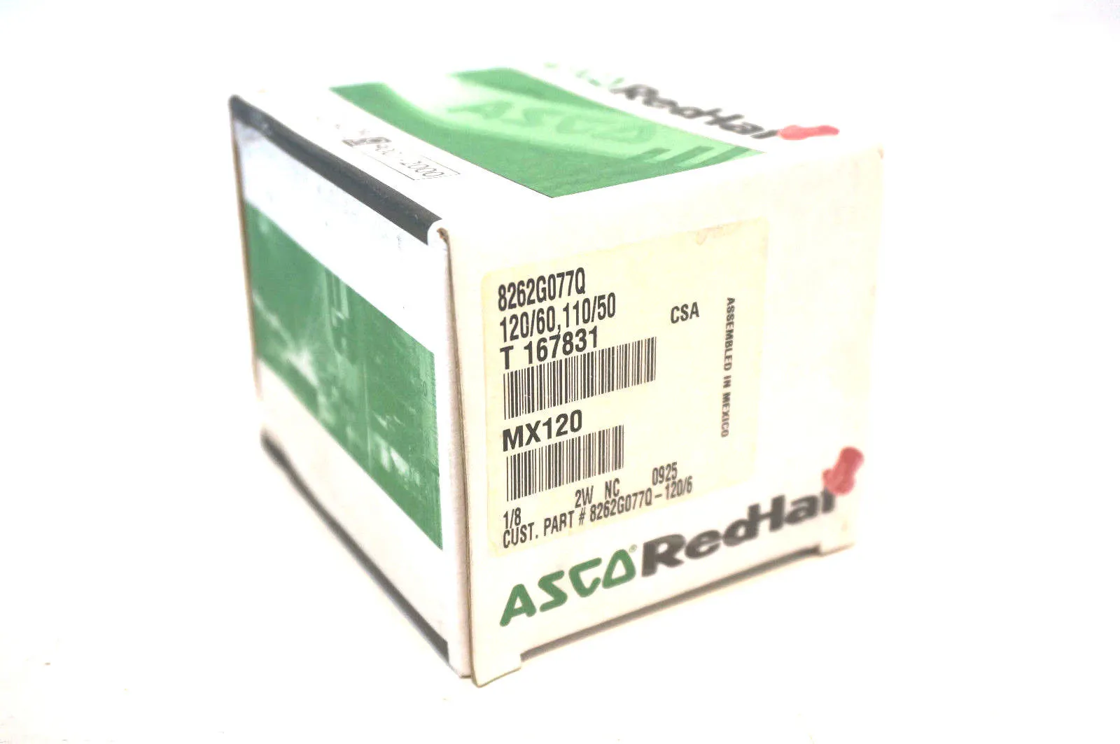 NEW ASCO 8262G077Q SOLENOID VALVE