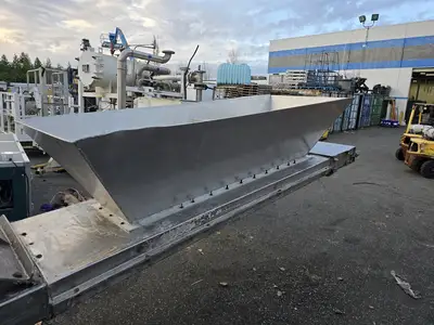 24" Wide Portable Diesel Articulating Conveyor Auger