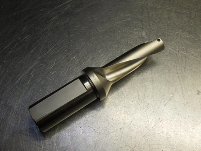 Kyocera 3/4" Coolant Thru Indexable Drill 1" Shank S100-DRV0766-3-06 (LOC3395)