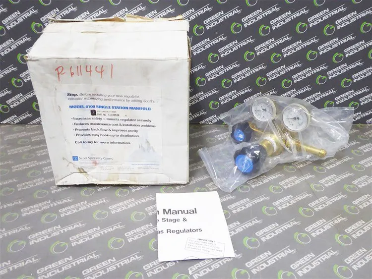 Used SCOTT SPECIALTY GASES 8100 Regulators Wisconsin US | Green Industrial #678158