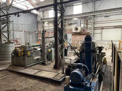 USED SCHLOEMANN COMEC 1100 X 3 MM SLITTING LINE