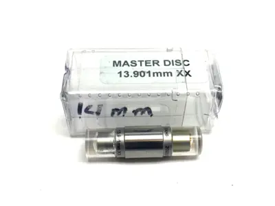 USED MAHR STEEL XX MASTER DISC 13.901MM