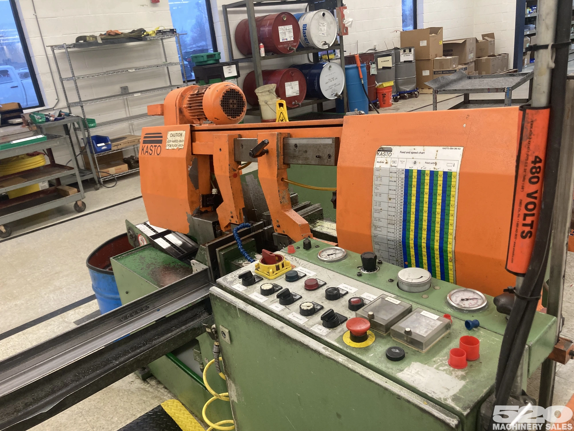 1990 Kasto SBA 250 Horizontal Band Saw