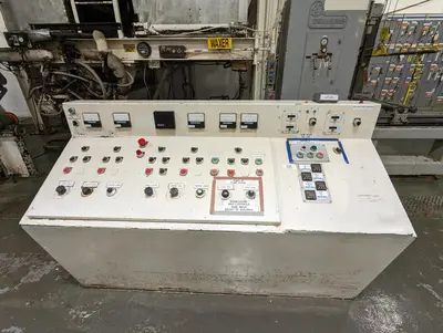 1977 WORLD WIDE CONVERTING MACHINERY INC WAX SATURATING LINE Printing & Converting, Wax Saturation Line | Mark One Machinery (13)